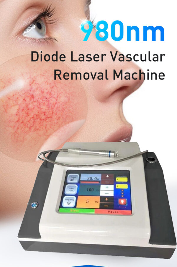 980nm diode laser spider veins removal vascular removal spider removal machine