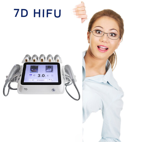 Portable 7D HIFU machine skin rejuvenation device