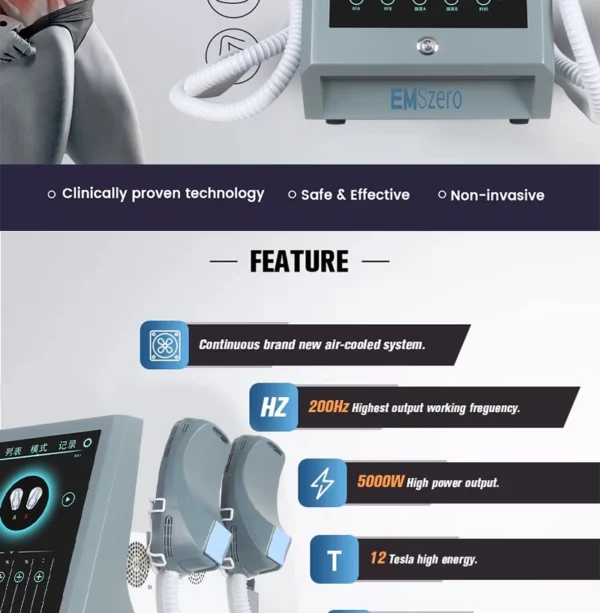 Portable 4 Handles EMS Body Sculpt Body Contouring Slimming Device - Image 6