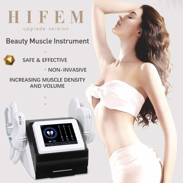 Portable EMS Body Sculpt RF 4 Handles Slimming Body Shape Professional Device - Image 5