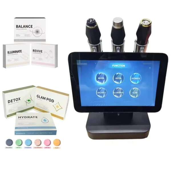 3-in-1 OxyGenX Skincare & Skin Revitalizing Bubble Device