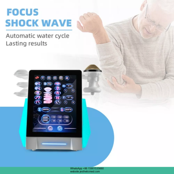 ESWT Focused Shockwave for Pain Relief Physiotherapy Focus Shockwave Machine - Image 3