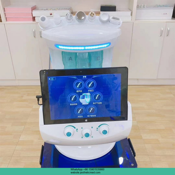 Latest Smart Ice Blue Skin Analysis and Deep Cleansing System