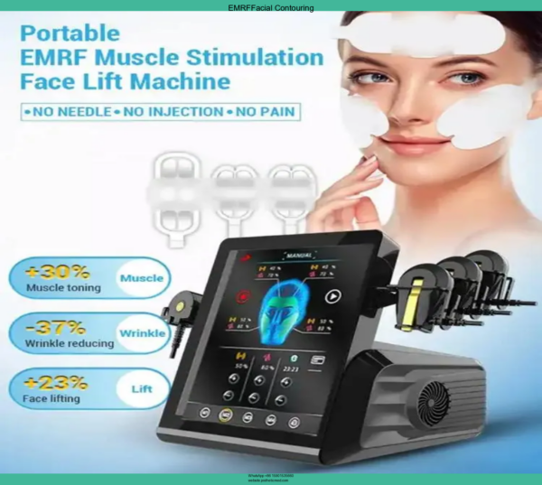 Hot Sale Facial EMS RF Muscle EMRF Face Lifting Skin Tightening Increase Face Sculpting Pe Face Tightening Anti-wrinkle Machine - Image 2