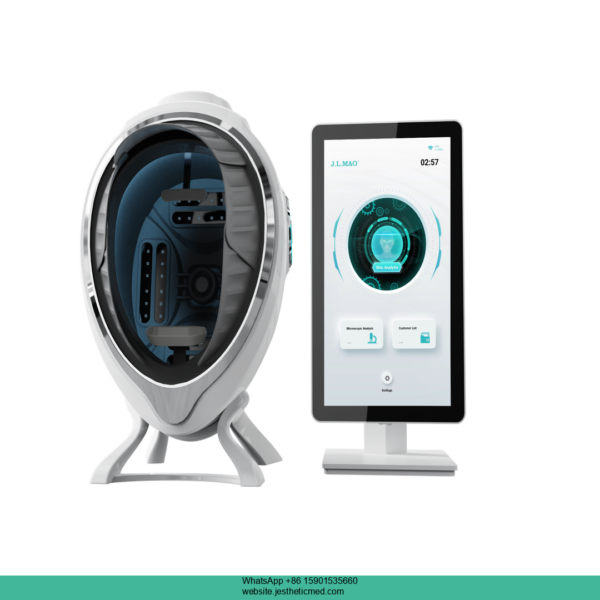 15 Inch Smart Touch Screen with Facial Analysis, iCloud, and Client Management