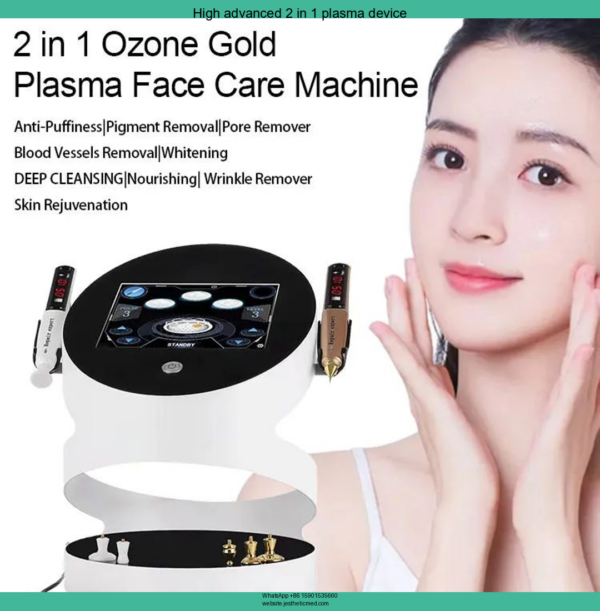 High Advanced 2 in 1 Flash Plasma+Ozone Plasma Technology