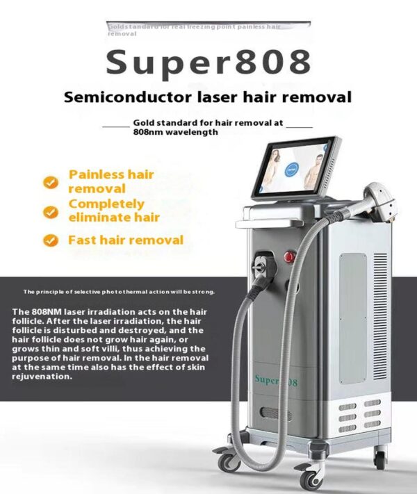 Super 808 Hair Removal Permanent Hair Removal Laser Eplilator - Image 5