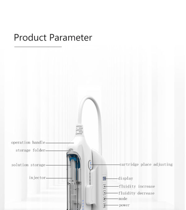 Facial Care Nutrition Face Lightening Rejuvenation Hy-Dra-Skinboosters Meso Gun - Image 6